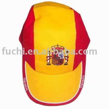 Baseball cap with flag design