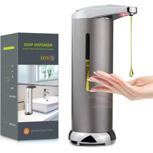 Stainless Steel Liquid Soap Dispenser Multiple Places