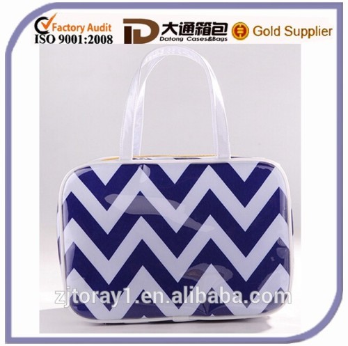 Beautiful tote custom cosmetic pvc bag