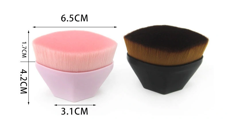 Portable Seamless Magic Foundation Cosmetic Brush