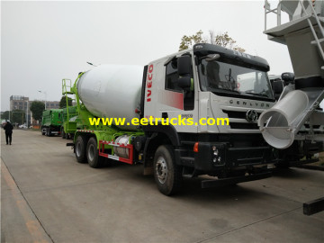 12m3 Hongyan Concrete Cement Mixer Trucks