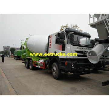 12m3 Hongyan Concrete Cement Mixer Trucks