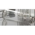 Botella vial transparente y ámbar de vidrio farmacéutico por tubo de vidrio neutro