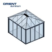 Insulated Freestanding Aluminium Glass Sunroom for All Seasons