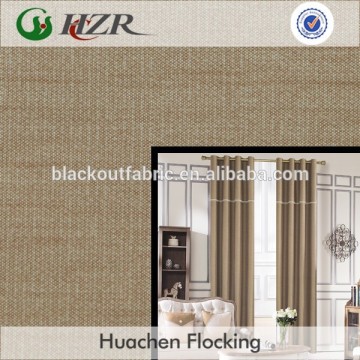 Polyester Pongee Blackout Fabric 3 Pass Coated Blackout Curtain Fabric