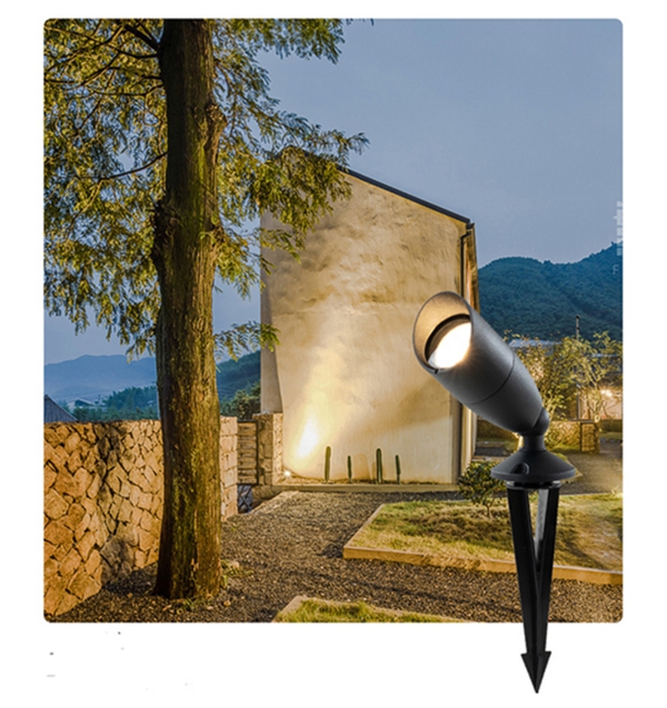 Energy Efficient Outdoor LED Spike Spotlight