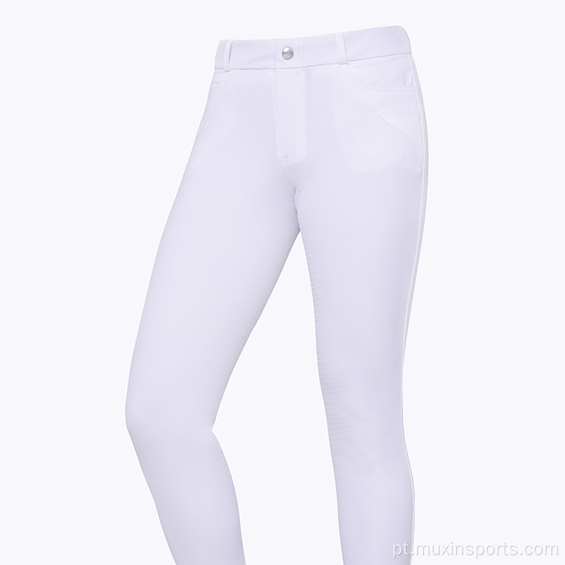 Hot Sale Pocket Pocket Equine Riding Breeches Homens