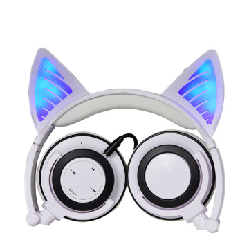 Cuffie Bluetooth per bambini con luci lampeggianti a LED