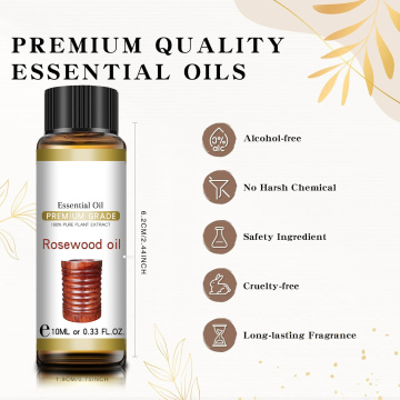 High quality pure natural rosewood essential oil 100% organic aromatherapy private label massage fragrance oil