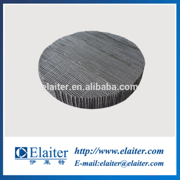 Metal structured packing & Metallic perforated plate corrugated structured tower packing