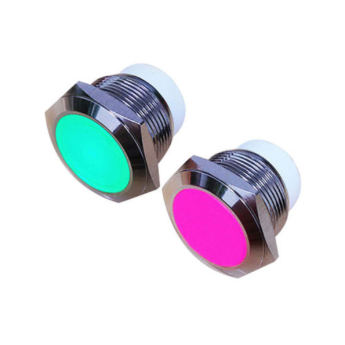 M19mm IP67 two-color LED waterproof metal signal indicator