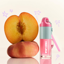 Luxury Cruelty-Free Nourishing Tinted Lip Gloss with Custom Logo Keychain