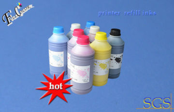 8 Color Wide Format Printer Pigment Ink, Waterproof Inks For Hp70 Ink Cartridge Refill Pigment Inks