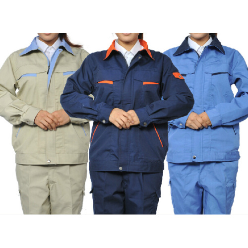 Женская рабочая одежда с длинными рукавами и короткими рукавами
