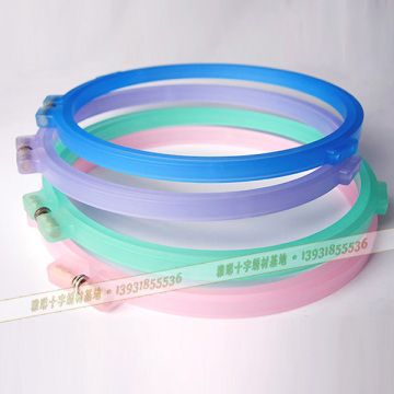 colorful plastic hoops for embroidery plastic craft hoops embroidery hoops