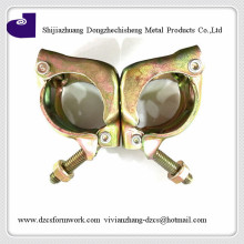 Steel galvanized adjustable scaffolding clamp swivel coupler
