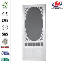 Solid Vinyl White Screen Door