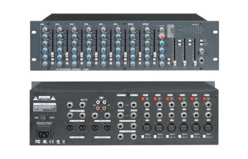 10 Ch Dj Audio Mixer , 2 Aux Mono Sound Dj Mixer