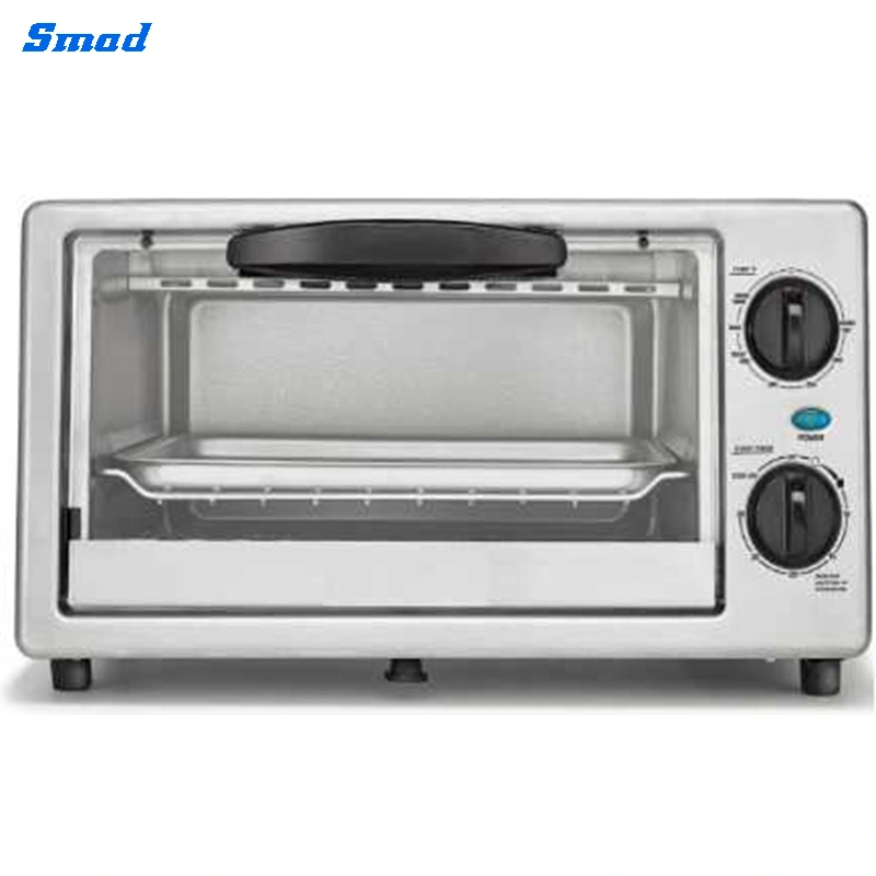 Smad Kitchen Use 10L Stainless Steel Table Top Baking Oven for Home Appliance