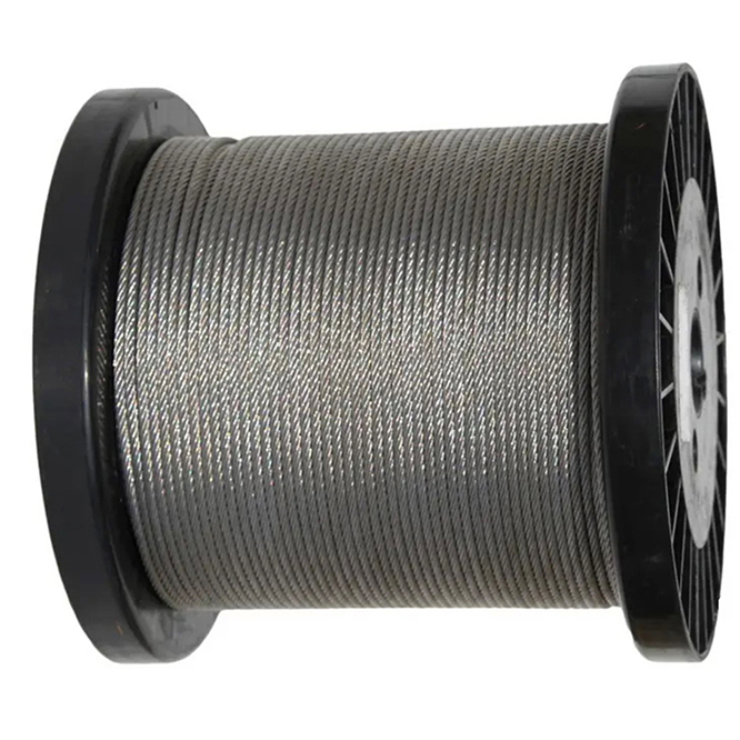 Corde en fil en acier inoxydable qualité 304
