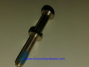 Stainless steel special double-head bolts with nylok for elctronics