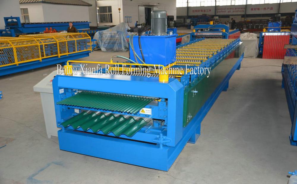 Roof Tile Double Layer circular arc Machine