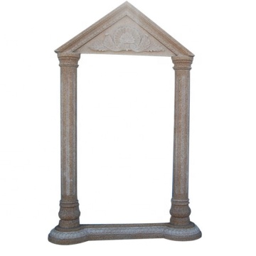 NG233 Granite House Entrance Design: Stones, Windows, and Door Frames