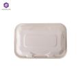 Biodegradable Sugarcane Plate Biodegradable Clamshell of 450ml, 600ml and 700ml