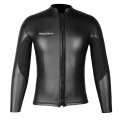 Seaskin Mens Front Zip Long Sleeve Jacket Wetsuit