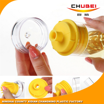 Highly Recommended Silicone Baking Oil Bottle Brush Set Small Kitchen Cooking BBQ Brusher Tool