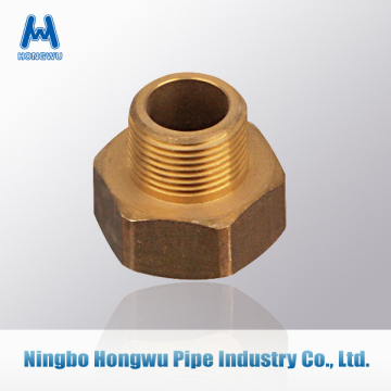 brass nipple fittings, Reducing Hex Nipple, NPT Male