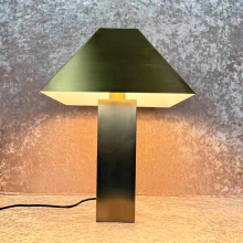 Modern Hotel Room Iron Gold Bedside Table Lamp