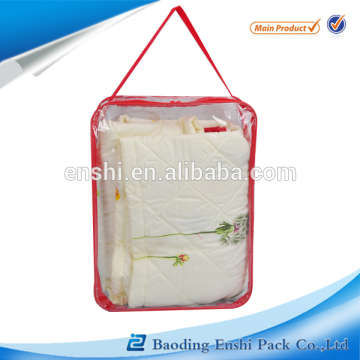 Clear PVC Zipper for quilt Bag