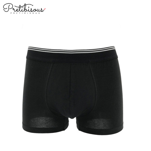 Wholesale black cotton lingerie young men underwear