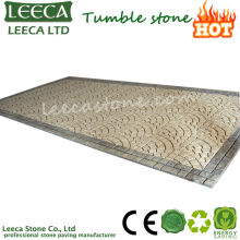 Granite fish scale pattern cheap patio paver stones