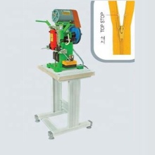 Semi-Auto Nylon Zipper Top Stop Machine