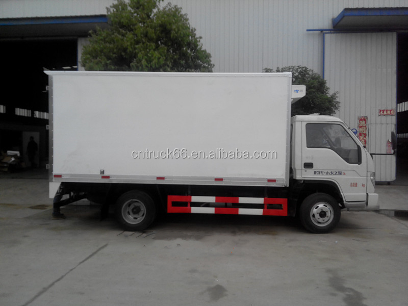 Foton 14m3 Refrigerator Truck,3 To 4tons Cooling Box Truck For Sale