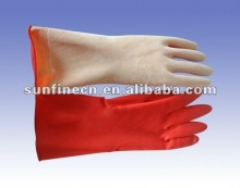 Latex Flocklined Gloves