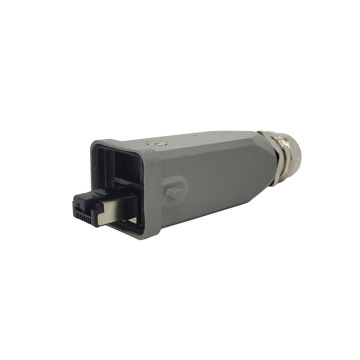 Metal recto 8 pin RJ45 Conector masculino