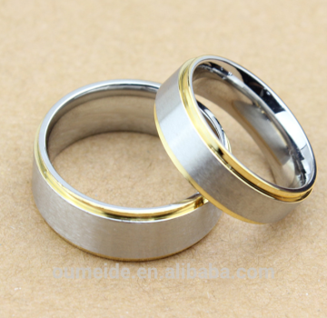 316L stainless steel ring high quality wedding ring for man and women