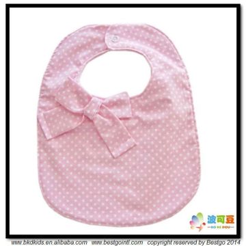 BKD cotton baby girl cute bibs