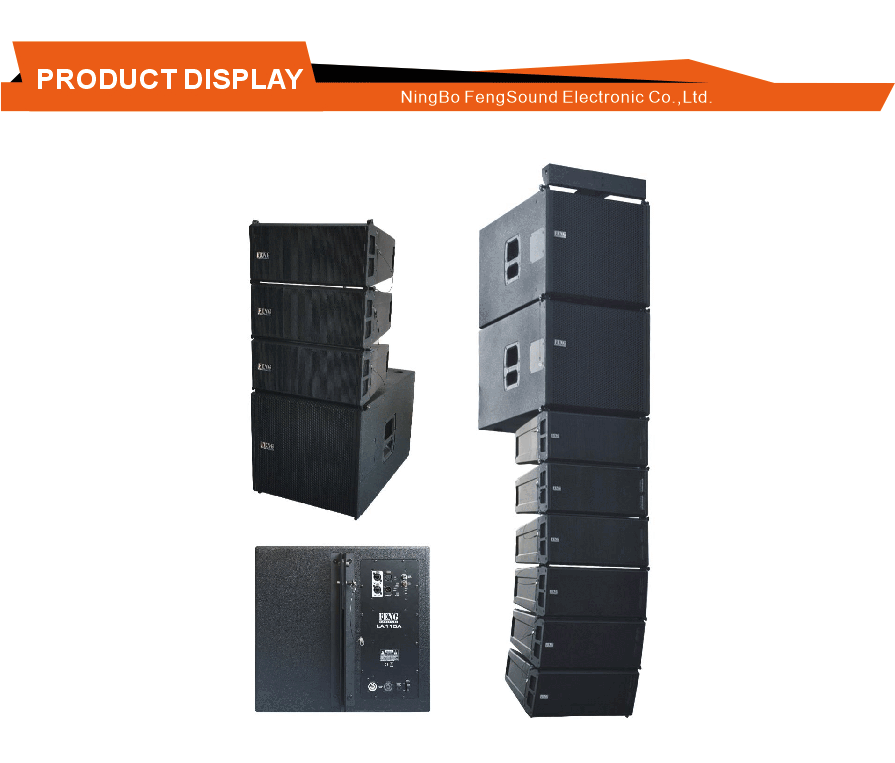 Altavoz de matriz lineal controlado Controlled Line Array Speaker