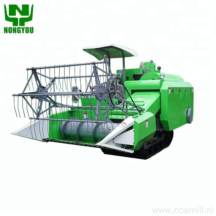 4Lz-1.6 Rice Combine Harvester Wheat Cutting Machine