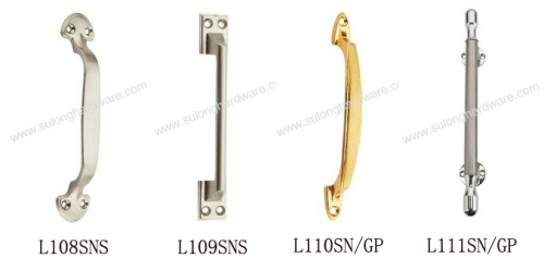 Furniture Handle (Zinc with chrome, gold color)