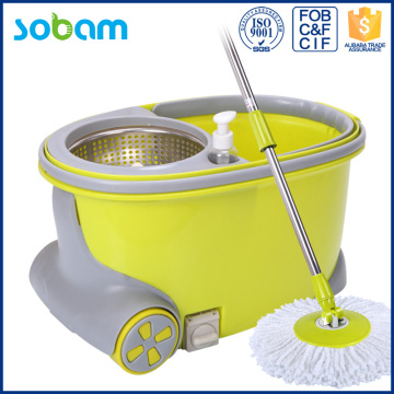 New PP 360 Spin Mop Bucket With Wheels