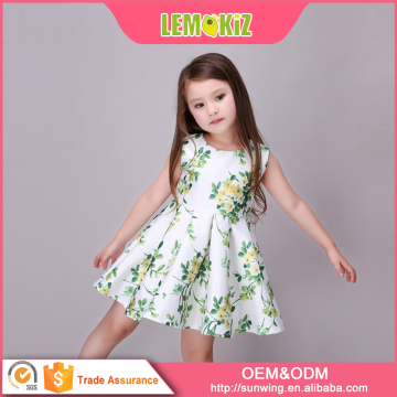 New Design Kids Dress Children Sleeveless Girl Casual Dresses