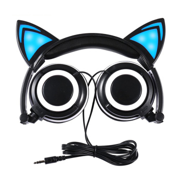 Cute wholesale fashionable glowing cheap headphones