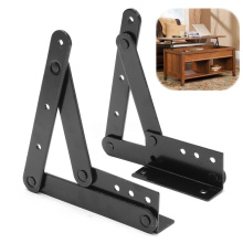 Adjustable black hardware furniture