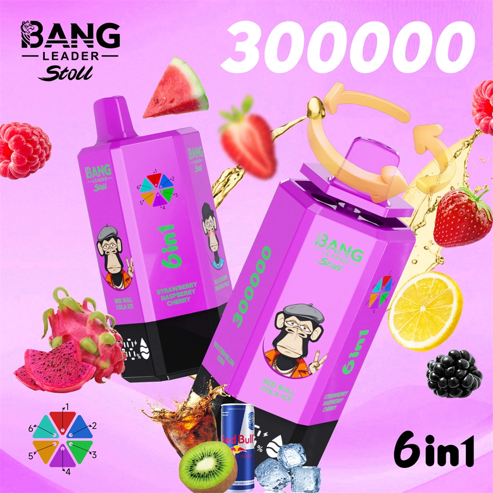 Bang Leader Stoll 300K 6in1 Disposable Vape Poland Kaihanga Hainamana