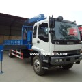 Camion grue Isuzu avec grue Unic